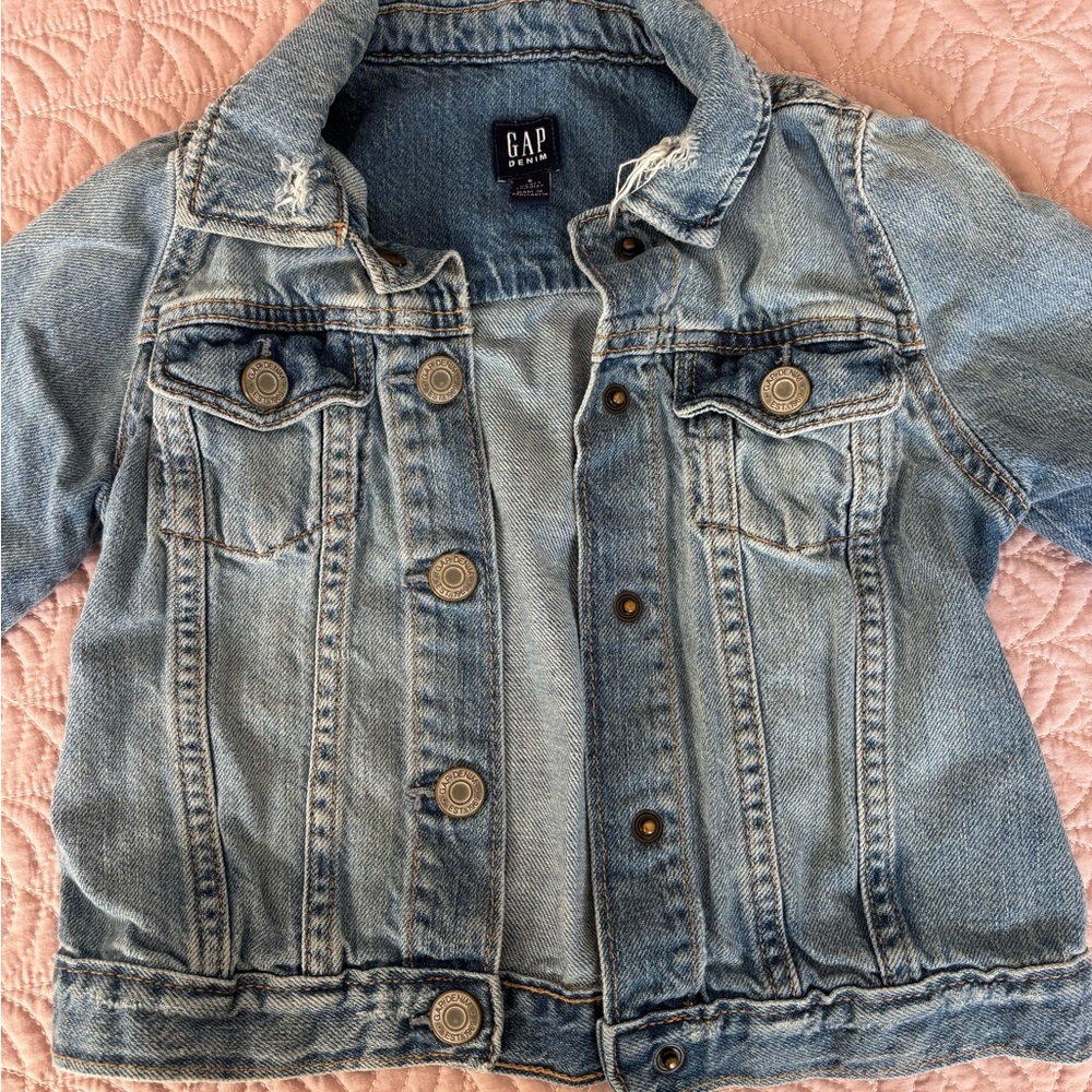 GAP Kids Light Blue Denim Jacket